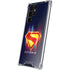 Superman 2025 Energy Shield Neon Emblem Galaxy S24 Ultra Clear Case